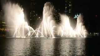 The Dubai Fountain at Burj Khalifa Lake show-1