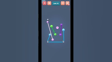 Color Rope Connect Puzzle Level 43 Gameplay WalkThrough Solution