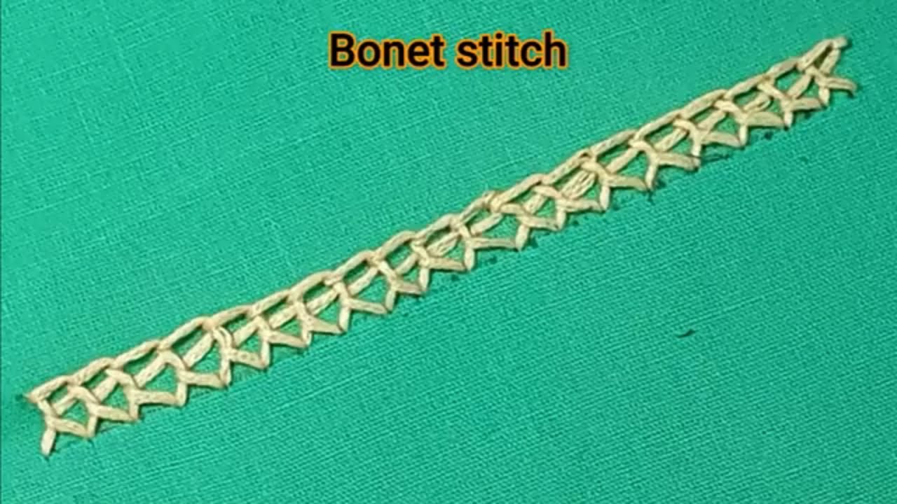 Stitch Tutorial For Beginners Hand Embroidery bengali