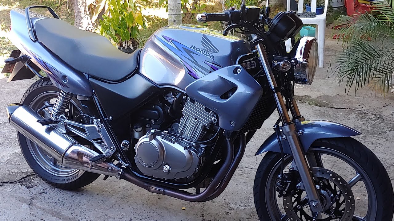 CB 500 carburada Escapamento Honda Cb 500f - YouTube