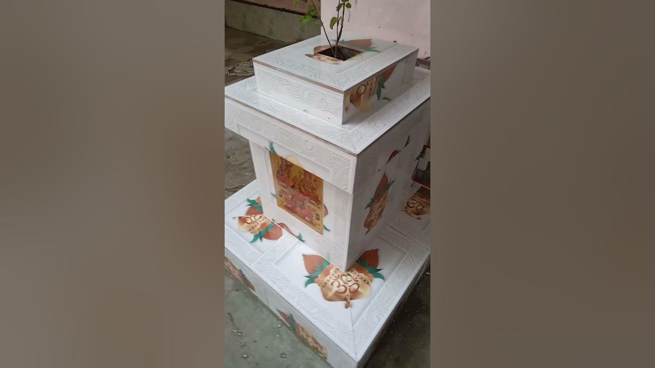 Tulsi mandir design Tulsi mandir design images Tulsi mandir photo ...