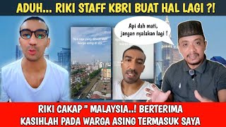 RIKI, THE STAFF OF THE INDONESIAN EMBASSY, IS DOING SOMETHING AGAIN? CAKAP MALAYSIA WAS BUILT BY ...