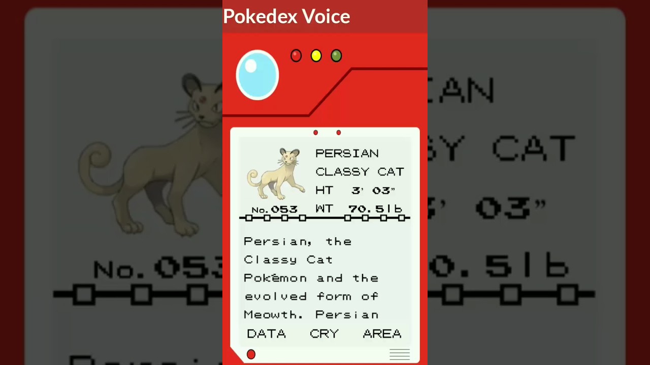 Pokedex Voice Persian