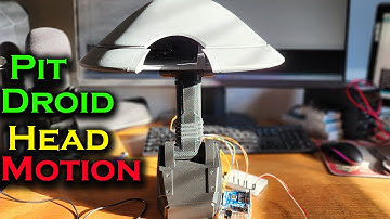 Bringing a 3D Printed Star Wars Pit Droid to Life with Arduino Servos!