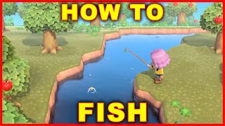 Animal Crossing New Horizons: How to Fish With a Fishing Rod