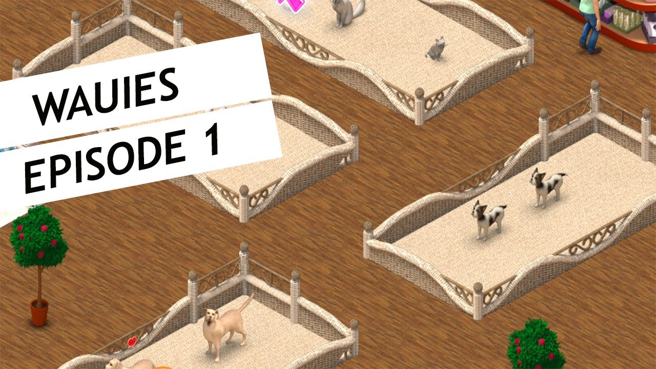 BUILDING MY OWN PET STORE Wauies 1 YouTube