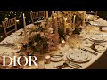 Discover the magical dior maison holiday table setting by cordelia de castellane