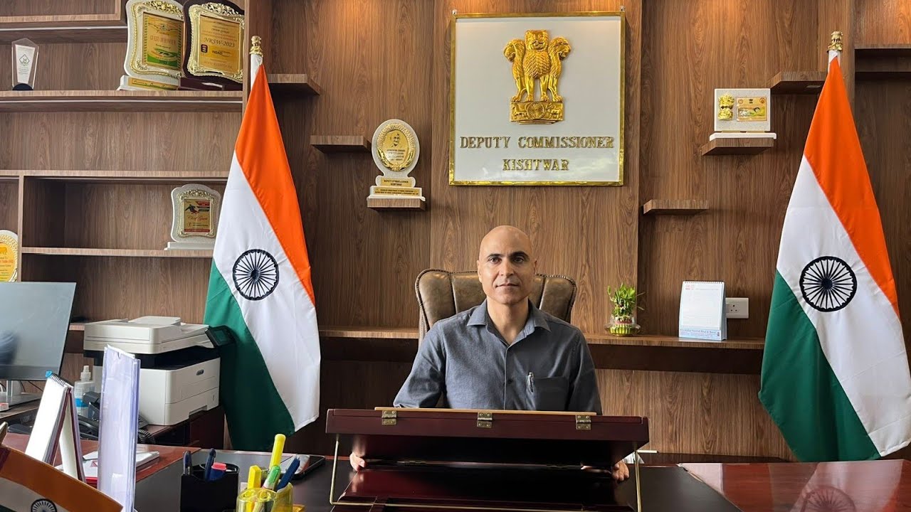 Sh. Pankaj Kumar Sharma, JKAS Assumes Charge as Deputy Commissioner ...