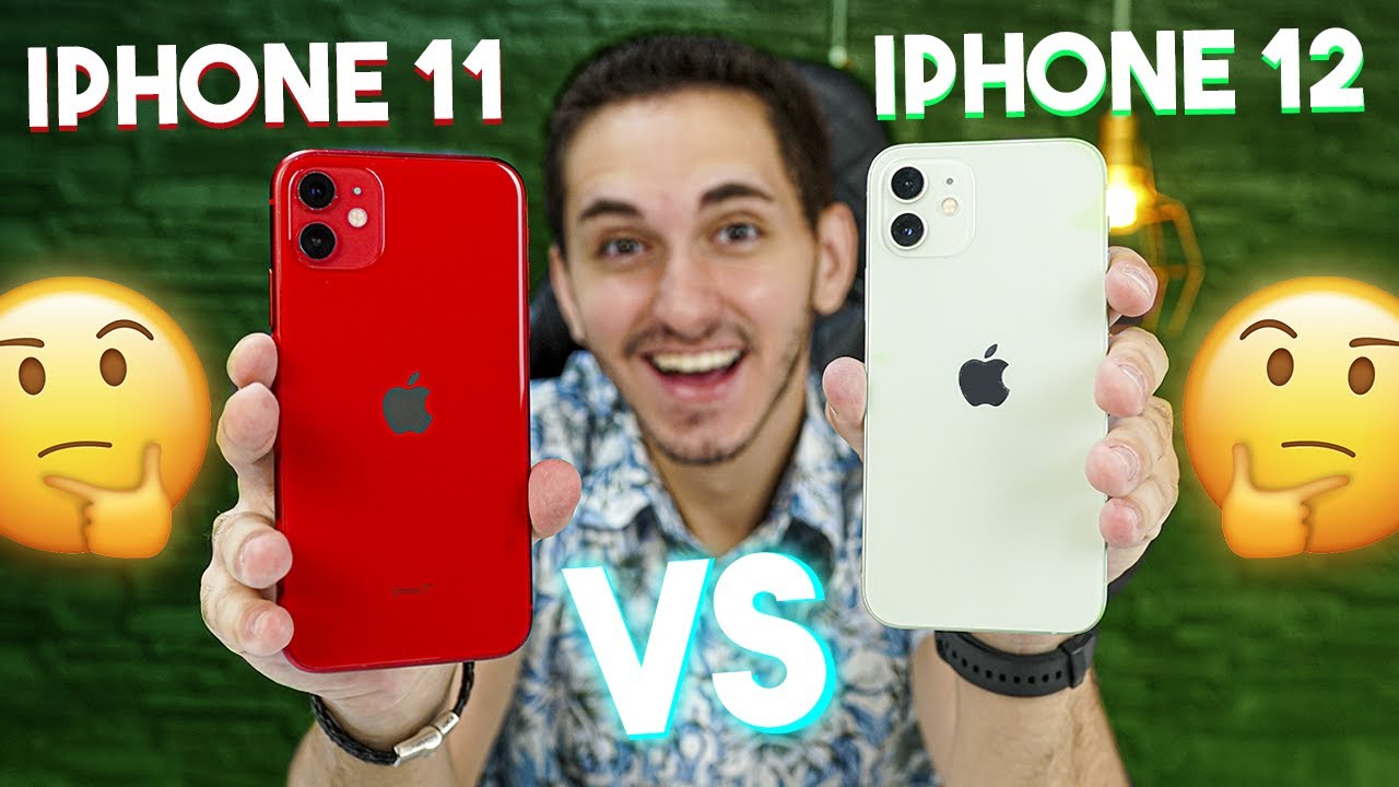 iPHONE 11 vs iPHONE 12 | QUAL eu COMPRARIA em 2021? (COMPARATIVO)