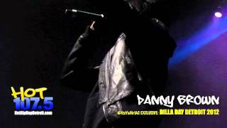 Danny BrownPerforms At Dilla Day Detroit 2012