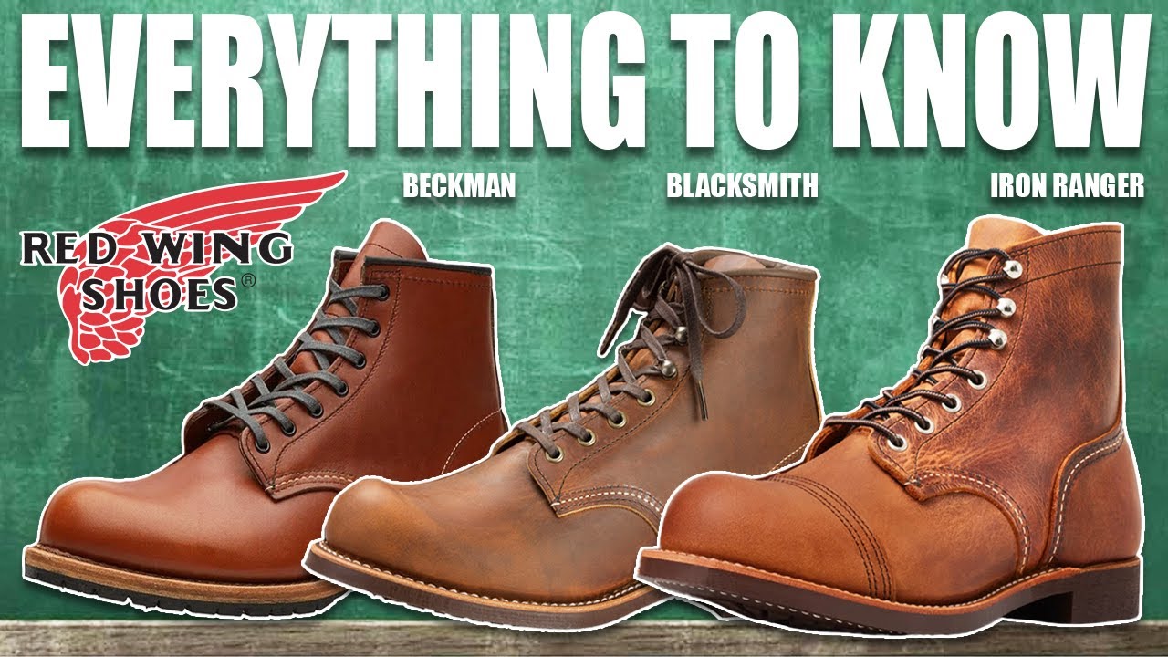 (5 Differences) The Truth about Red Wings Beckman vs Iron Ranger vs Blacksmith