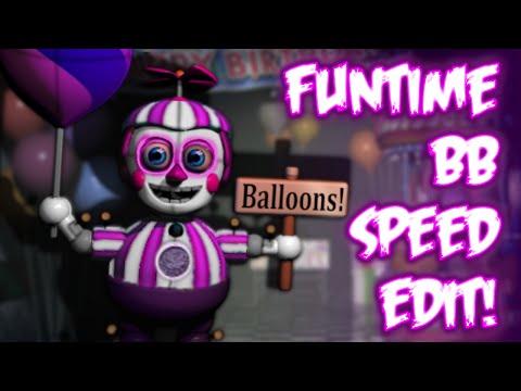 [ FNAF  Speed Edit] - Making Golden Balloon Boy!  Doovi