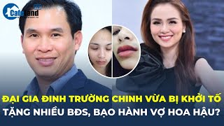 Đại gia Đinh Trường Chinh và VỢ HOA HẬU: Từ si mê TẶNG NHIỀU BĐS đến BẠO HÀNH | CafeLand