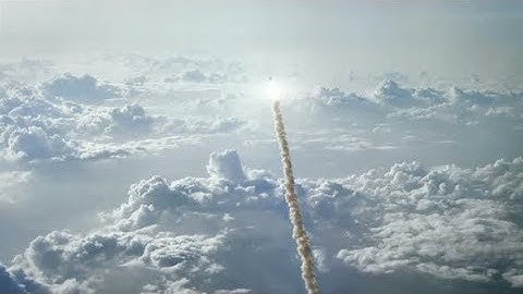 Rocket Launching into Space (Motion Graphics)