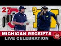 Michigan Fan RECEIPTS - LIVE Celebration | Ohio State 27 Michigan 9