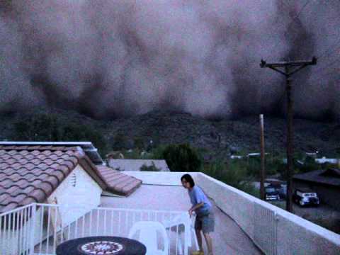 2011 07 05 - Dust Storm Phoenix Arizona from the w...