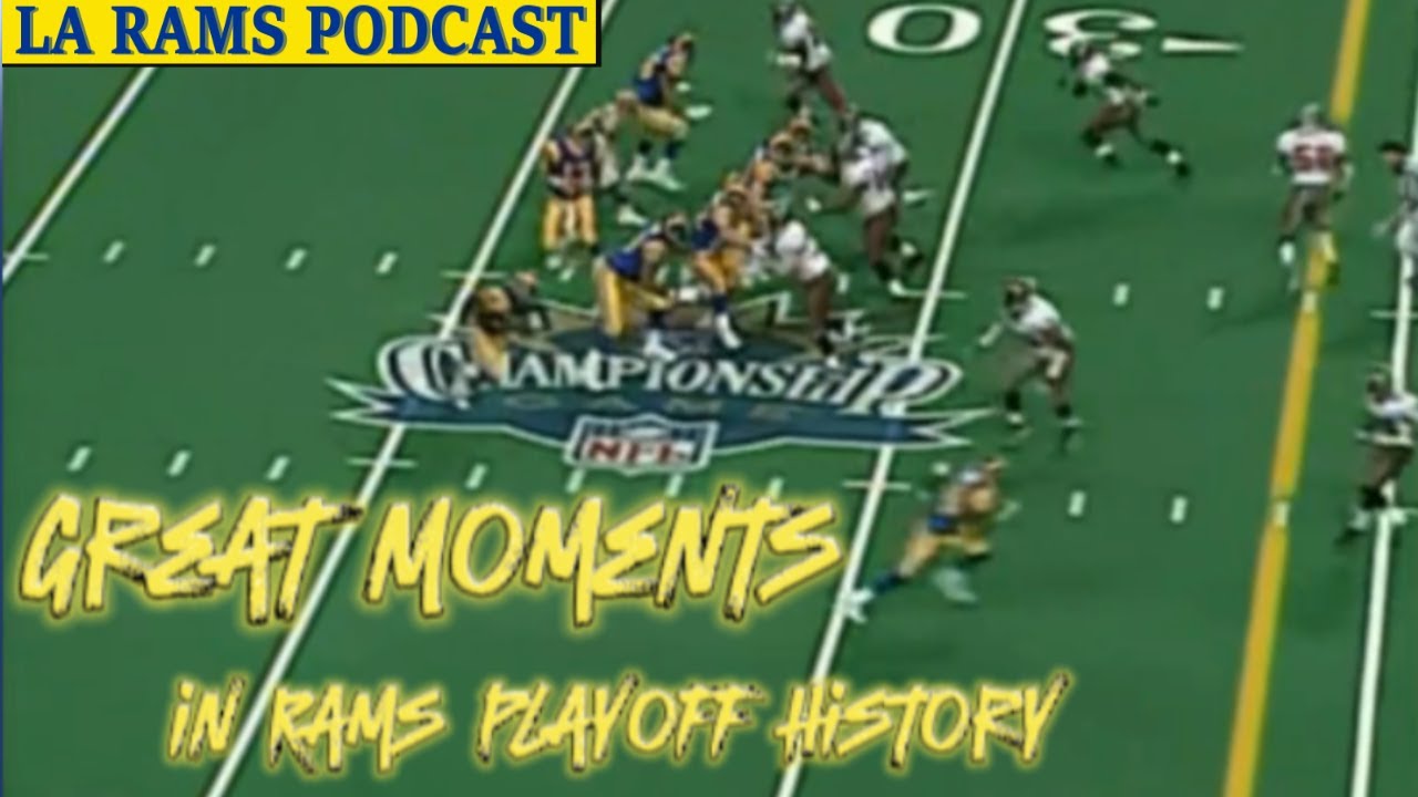 Great Rams Playoff Plays - YouTube