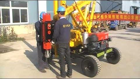 Assembly& Operation video of HXING pile driver