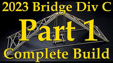 2023 Div C Bridge Full-Build Part 1: Hanging Platform