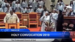 Holy Convocation 2019/Service 9/6-20-19/Bishop K Tisdale-Speaker