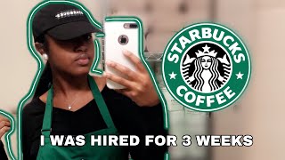 my 3 week experience as a starbucks barista