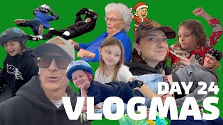 Skating In The Rain Vlogmas Day 24