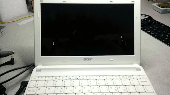 Acer aspire one Factory default restore format