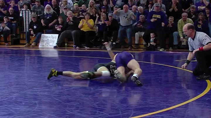 Purdue vs. UNI wrestling - Feb. 16, 2014 - Dylan P...