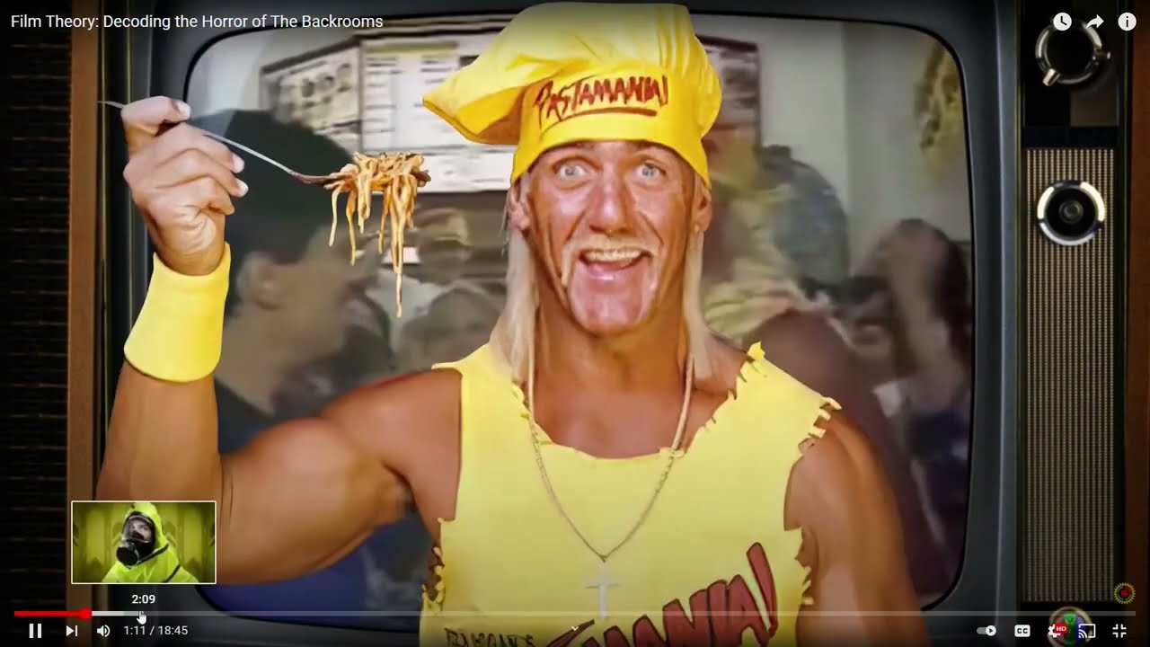 Reaction to Film Theory: Decoding the Horror of The Backrooms -  time to watch the other ones