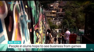 Rio 2016 People In Slums Hope To See Business From Games Anelise Borges Reports