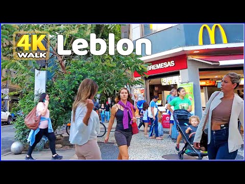 【4K】WALK 🇧🇷 Rio de Janeiro | LEBLON 🌴, BRAZIL 🇧🇷 2023 travel