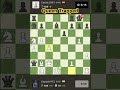 Trapping queen tactically in Chess #queensgambit #chess #strategy