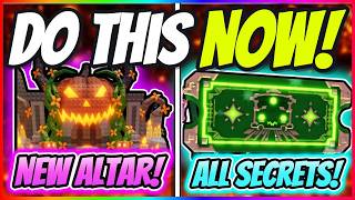 *FULL GUIDE* HALLOWEEN DIMENSION BREAKS The GAME! SECRET QUEST, Candy Corn & Fishing! | Steal An Egg screenshot 1