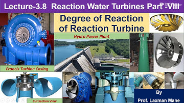 Degree of Reaction: Water Turbines