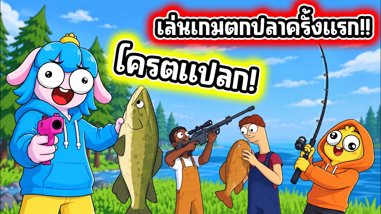 เกมตกปลาที่โคตรฮาและปั่นที่สุดตลอดกาล! l HOW TO FISH