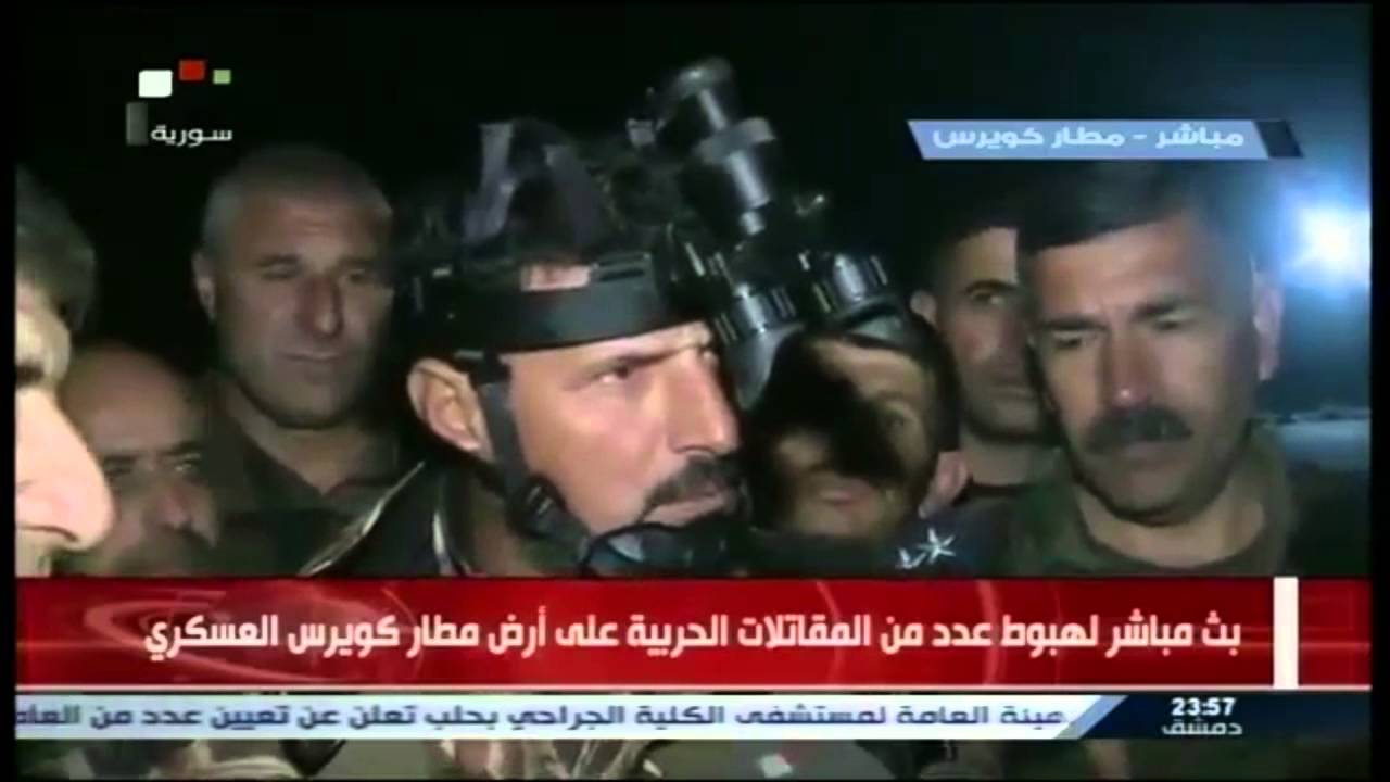 #شاهد نظرية العالم من قائد مطار كويرس العسكري, وشادي حلوة يسخر منه 16-12-2015