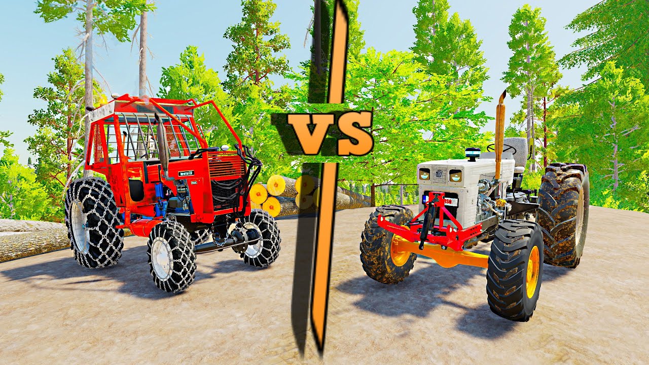 UTB 650 PERKINS BULDO - VS - UTB 650 FORESTIER / FARMING SIMULATOR 22