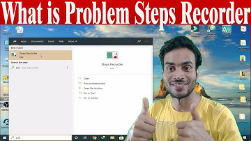 Steps Recorder | PSR kya hai | PSR ko kaise use kare  | How to use Problem Steps Recorder(PSR)