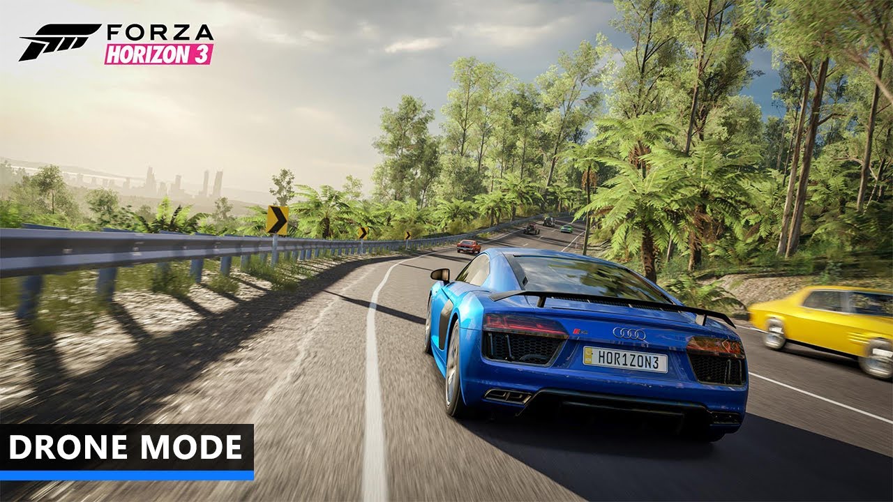 Forza Horizon 3 Drone Mode Gameplay