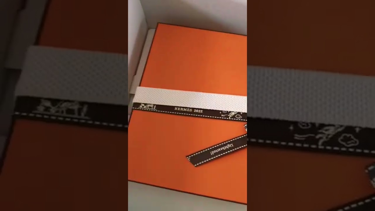 Hermés unboxing cheapest item ordered and what it looks like once you open the box (hermes)