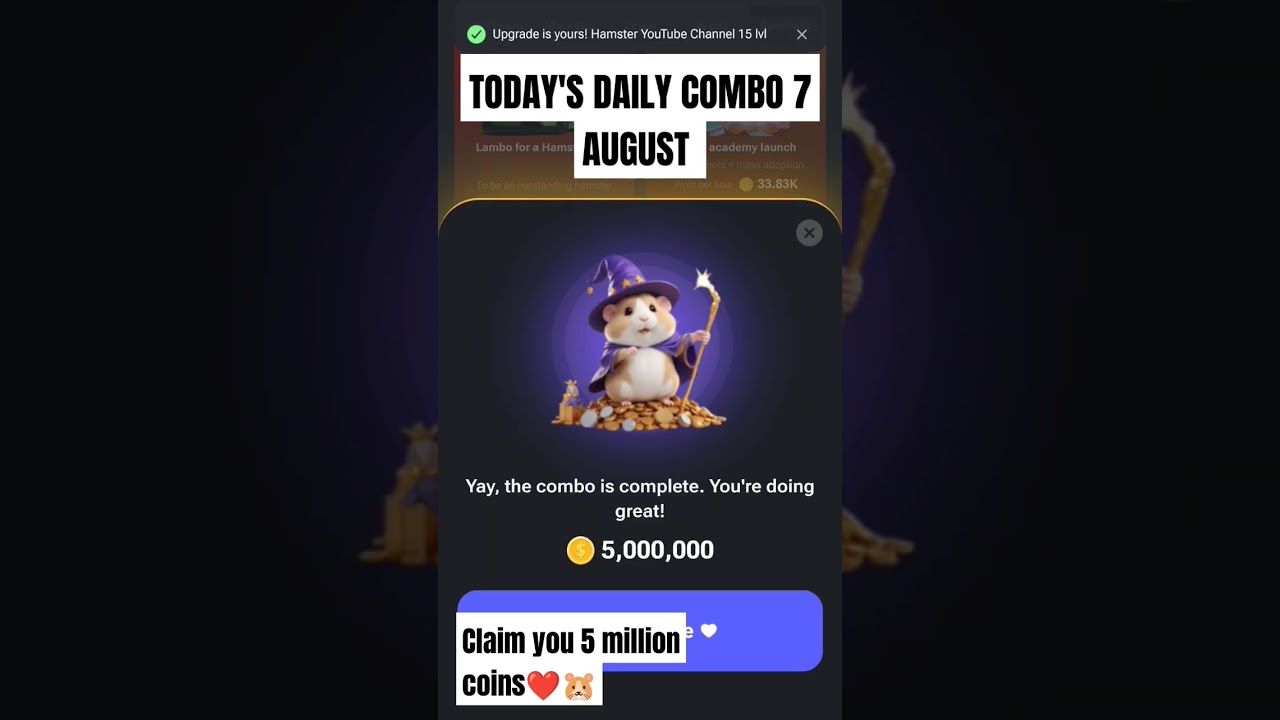 todays daily combo 7 August 🐹❤