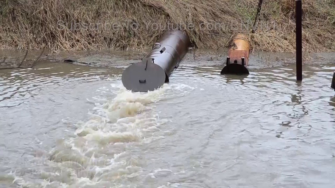 Jackson Township, IN Kankake Wildlife Area Flooding 2/20/2018