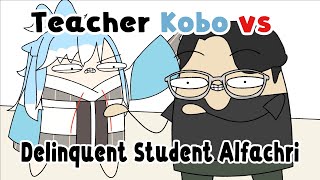 Teacher Kobo Vs Delinquent Student Alfachri Hololive Animation