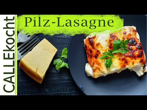 Video: Lasagne Mit Champignons Aus Fertigteig