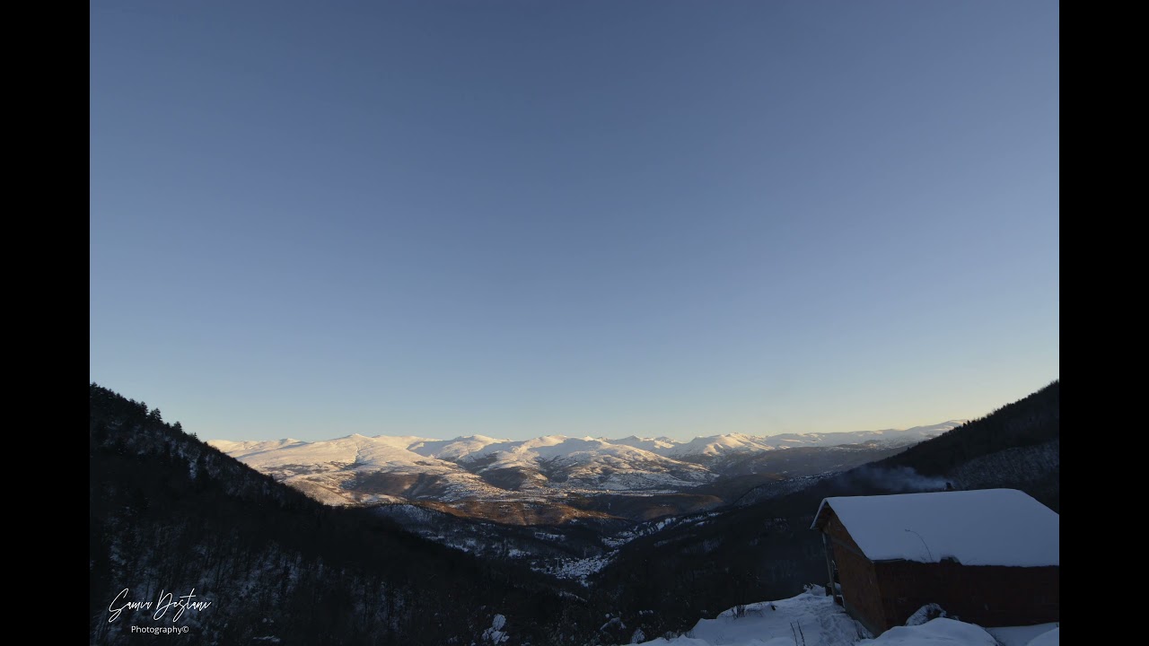 Sharr Mountains Day to Night Time-Lapse [4K 60 fps].