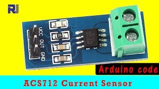 How to use Allegro ACS712 AC/DC Current Sensor with Arduino