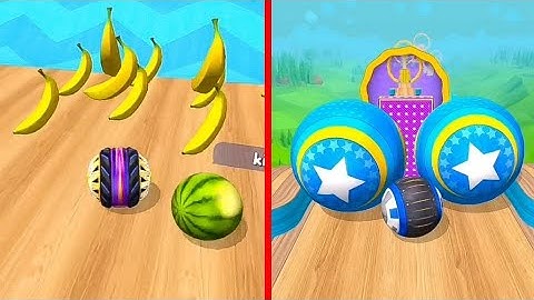 GOING BALLS Banana Frenzy + Portal Run New Update Mobile Gameplay iOS,Android Walkthrough