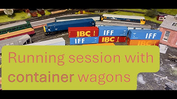 Container wagon running session