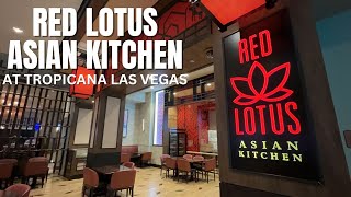 Career Overview REMEMBERING! Red Lotus Asian Kitchen at Tropicana Hotel in Las Vegas, Nevada |