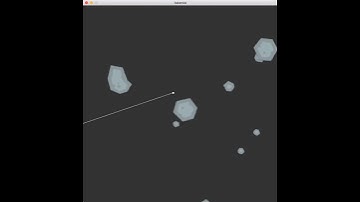 Asteroids game - Controlling